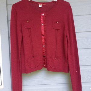 NWOT Tape Measure Sweater Cardigan Trend Color 2025